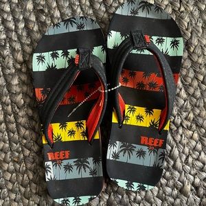 Boys Reef Flip Flops Size 2/3